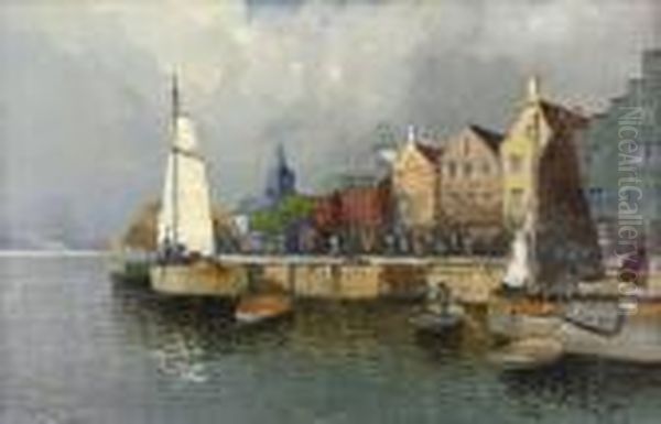Hollandische Hafenansicht - view 1