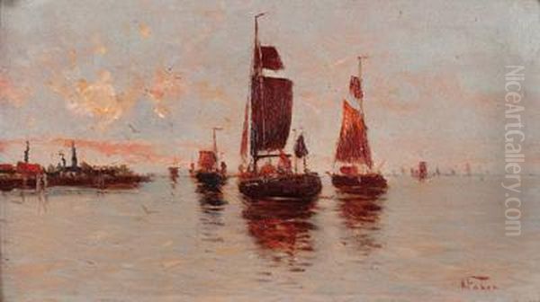 Fischerboote Beiabendstimmung - view 1