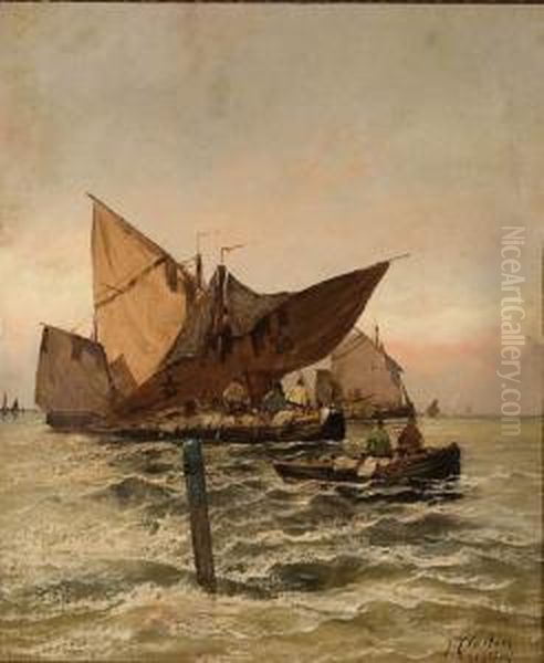 Venetian Fishing Boats - view 1
