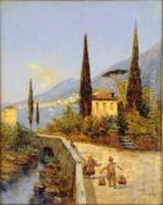 Veduta Del Lago Di Iseo