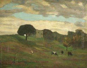 I. . Italian Landscape With Grazing Cows