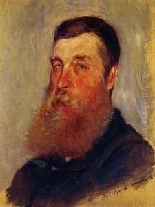 Portrait Of An English Painter Bordighera