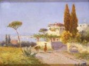 Veduta Del Golfo Di Napoli.