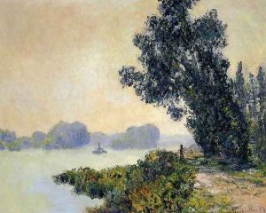 The Towpath At Granval2 by Claude Oscar Monet