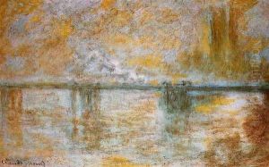 Charing Cross Bridge III by Claude Oscar Monet