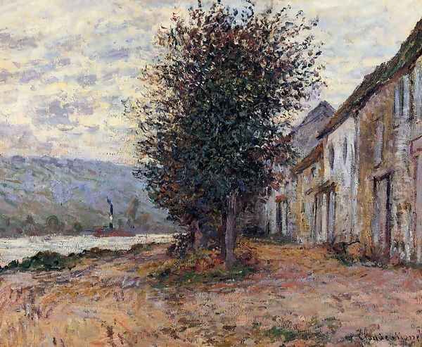 The Banks Of The Seine At (Claude Oscar Monet 1878) - view 1