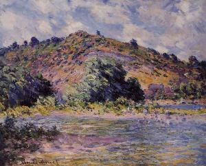 The Banks Of The Seine At Port Villez
