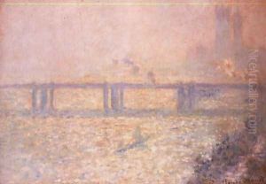 Charing Cross Bridge, London by Claude Oscar Monet