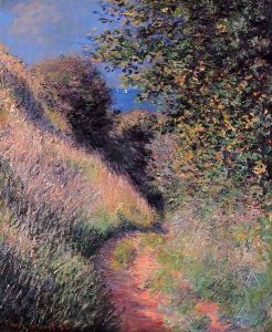 Path At Pourville by Claude Oscar Monet