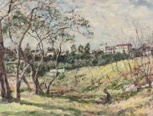 Sketching In The South Of France by William Mark Fisher