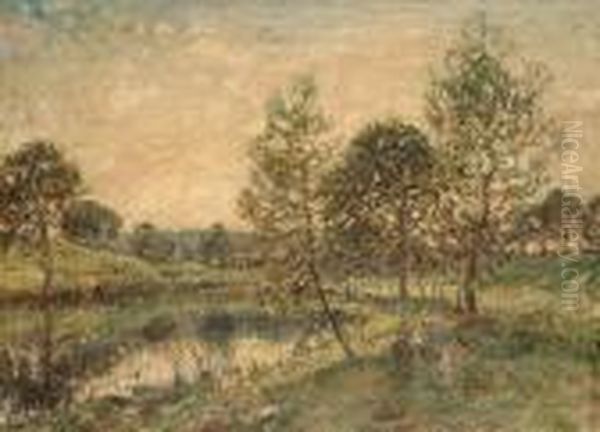 A Lake In Late Afternoon - view 1