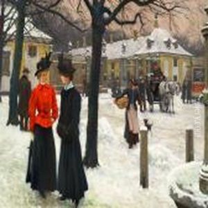 At Frederiksbergcircus by Paul-Gustave Fischer