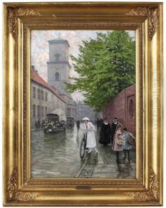 Cykelturen by Paul-Gustave Fischer