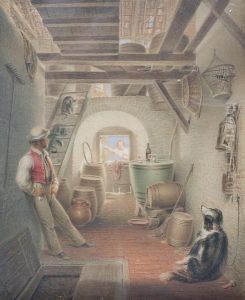 A Scene In The Cellars