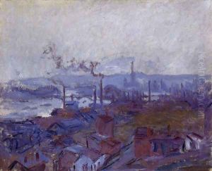 View Of Rouen From The Cote Sainte Catherine