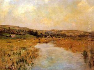 The Valley Of The Scie At Pouville
