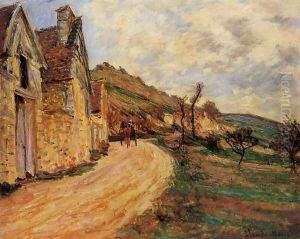 Les Roches At Falaise Near Giverny