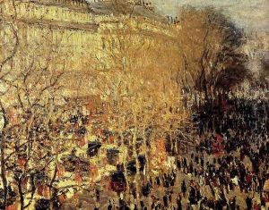 Boulevard des Capucines 2 by Claude Oscar Monet