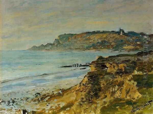 The Cliff At Sainte Adresse - view 1
