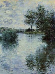 The Seine At Vetheuil3 by Claude Oscar Monet