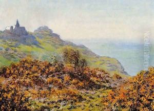 The Church At Varengeville And The Gorge Of Les Moutiers