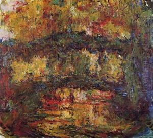 The Japanese Bridge10 by Claude Oscar Monet