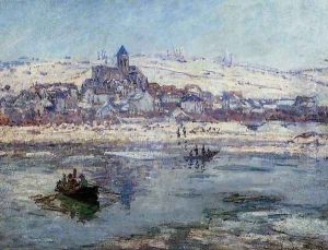 Vetheuil In Winter