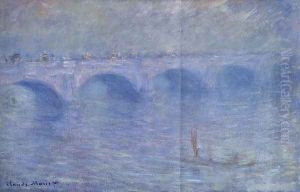 Waterloo Bridge In The Fog