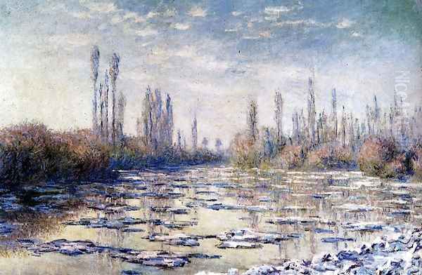 Floating Ice Near Vetheuil - view 1