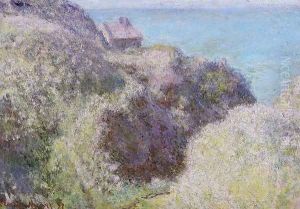 The Gorge Du Petit Ailly Verengeville Grey Weather by Claude Oscar Monet