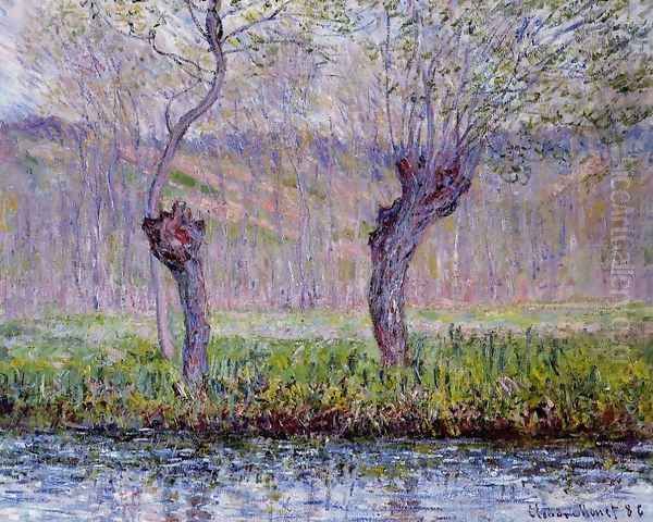 Willows In Springtime - view 1