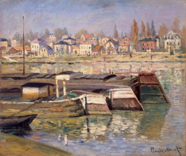 The Seine At Asnieres - view 1