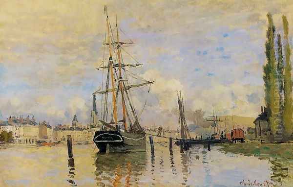 The Seine At Rouen - view 1