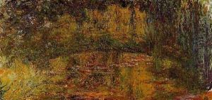 The Japanese Bridge7 by Claude Oscar Monet