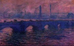 Waterloo Bridge Overcast Weather