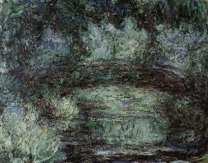 The Japanese Bridge4 by Claude Oscar Monet