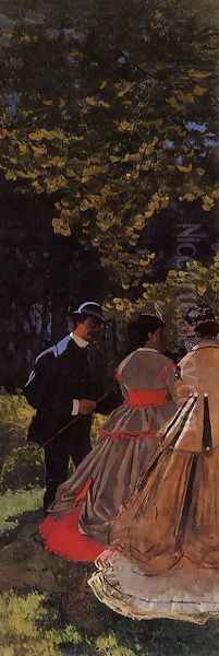 Luncheon on the Grass, Left Panel - view 1