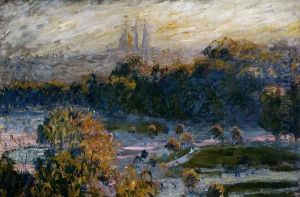The Tuileries by Claude Oscar Monet