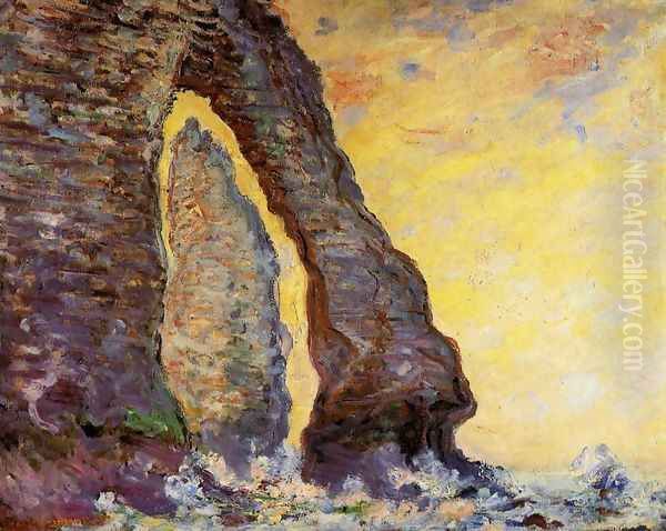 The Rock Needle Seen Through The Porte D Aval - view 1