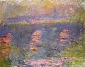 Waterloo Bridge3 by Claude Oscar Monet