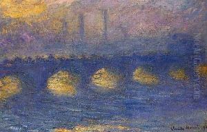 Waterloo Bridge Overcast Weather3