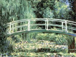 The bridge by Claude Oscar Monet