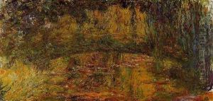 The Japanese Bridge 2 by Claude Oscar Monet