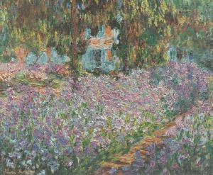 The Artist's Garden at Giverny by Claude Oscar Monet