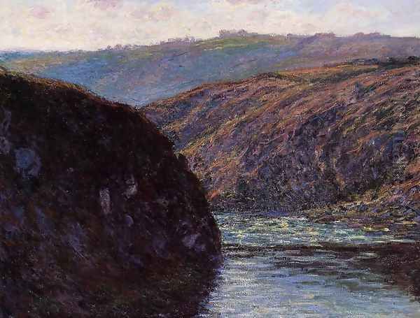 Valley of the Creuse, Afternoon Sunlight - view 1