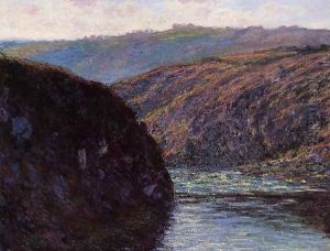 Valley of the Creuse, Afternoon Sunlight by Claude Oscar Monet