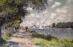 The Seine at Argenteuil 2 by Claude Oscar Monet