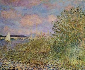 The Seine at Argenteuil 1 by Claude Oscar Monet