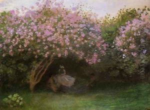Lilacs, Grey Weather by Claude Oscar Monet