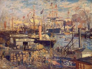 The Grand Quai At Le Havre 1874